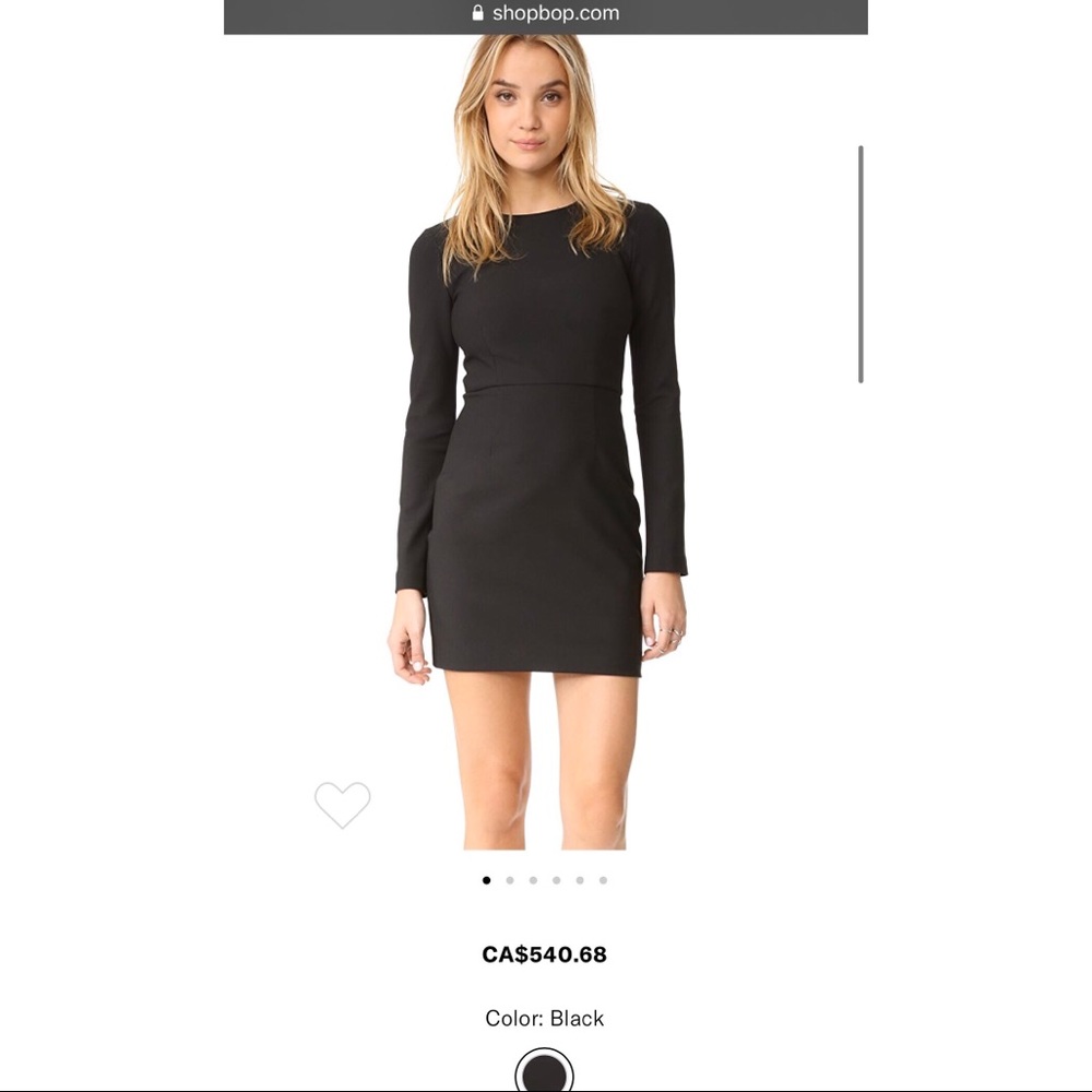 Elizabeth and James Rudi Dress, Black (6)